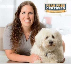Dr. Nicole is fear-free certified.